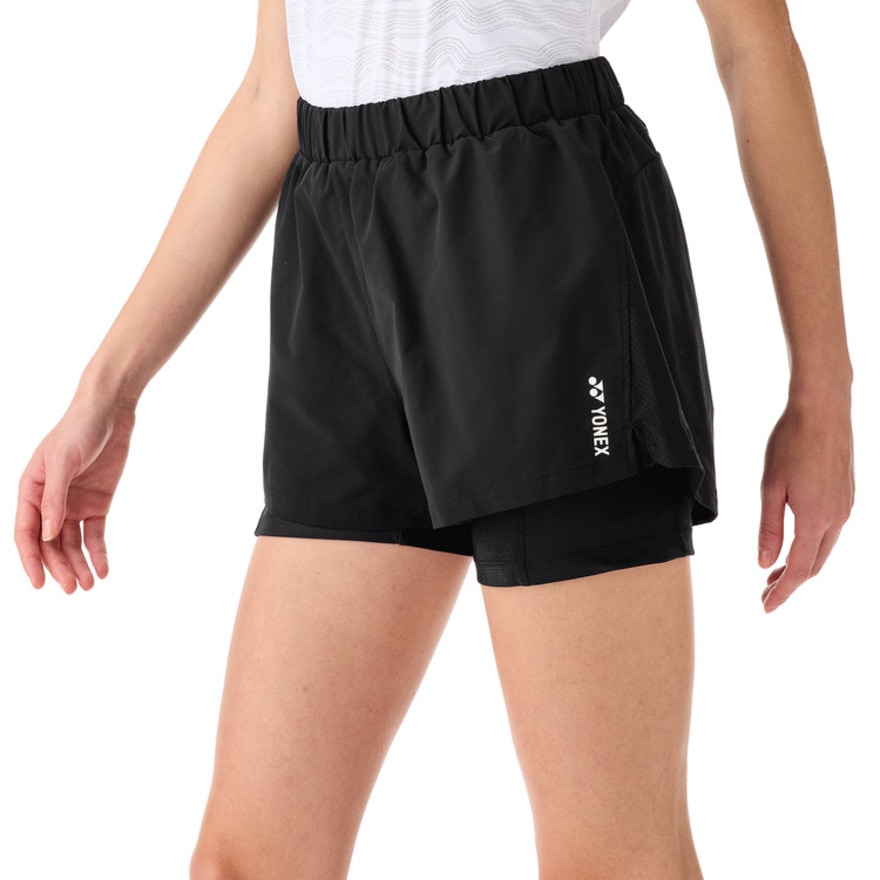 ヨネックス（YONEX）（レディース）テニスウェア ショートパンツ インナースパッツ付き 25101Y-007