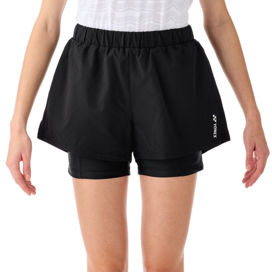 ヨネックス（YONEX）（レディース）テニスウェア ショートパンツ インナースパッツ付き 25101Y-007