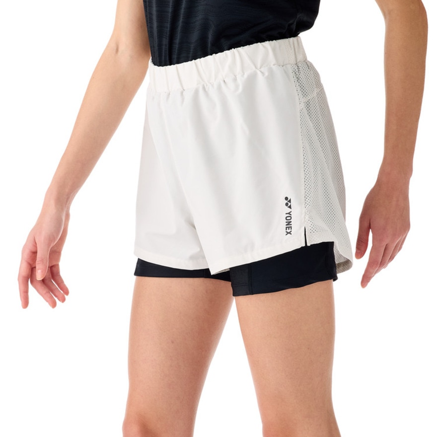 ヨネックス（YONEX）（レディース）テニスウェア ショートパンツ インナースパッツ付き 25101Y-011