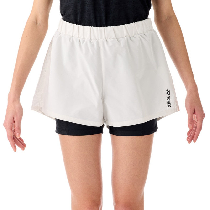 ヨネックス（YONEX）（レディース）テニスウェア ショートパンツ インナースパッツ付き 25101Y-011