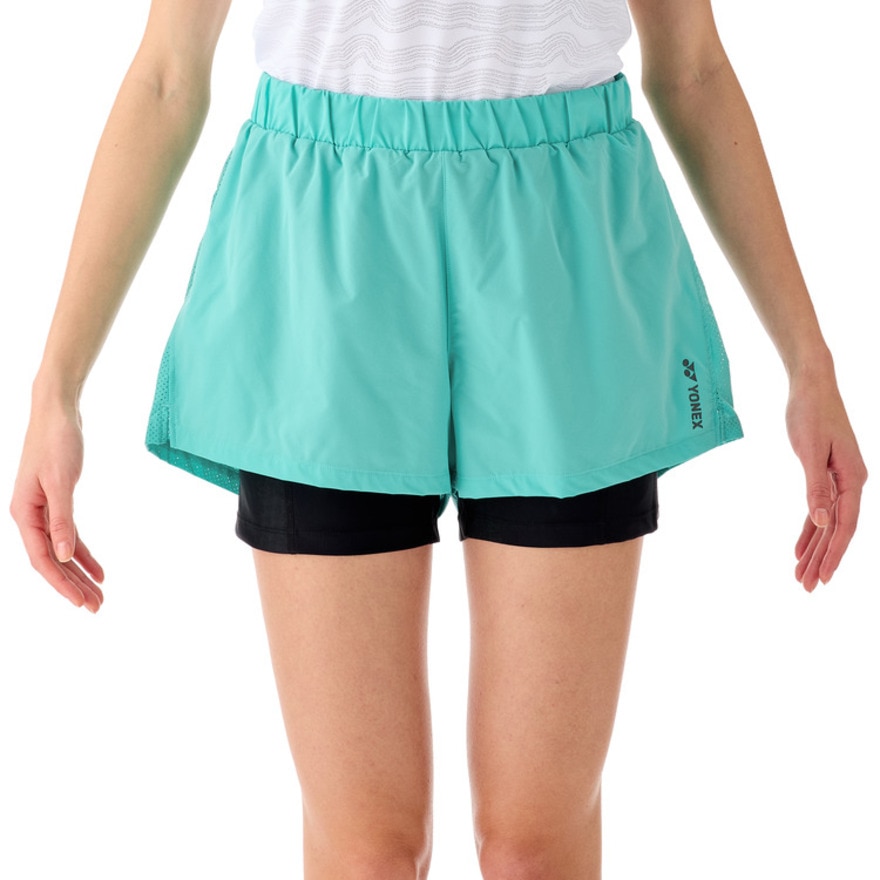 ヨネックス（YONEX）（レディース）テニスウェア ショートパンツ インナースパッツ付き 25101Y-602