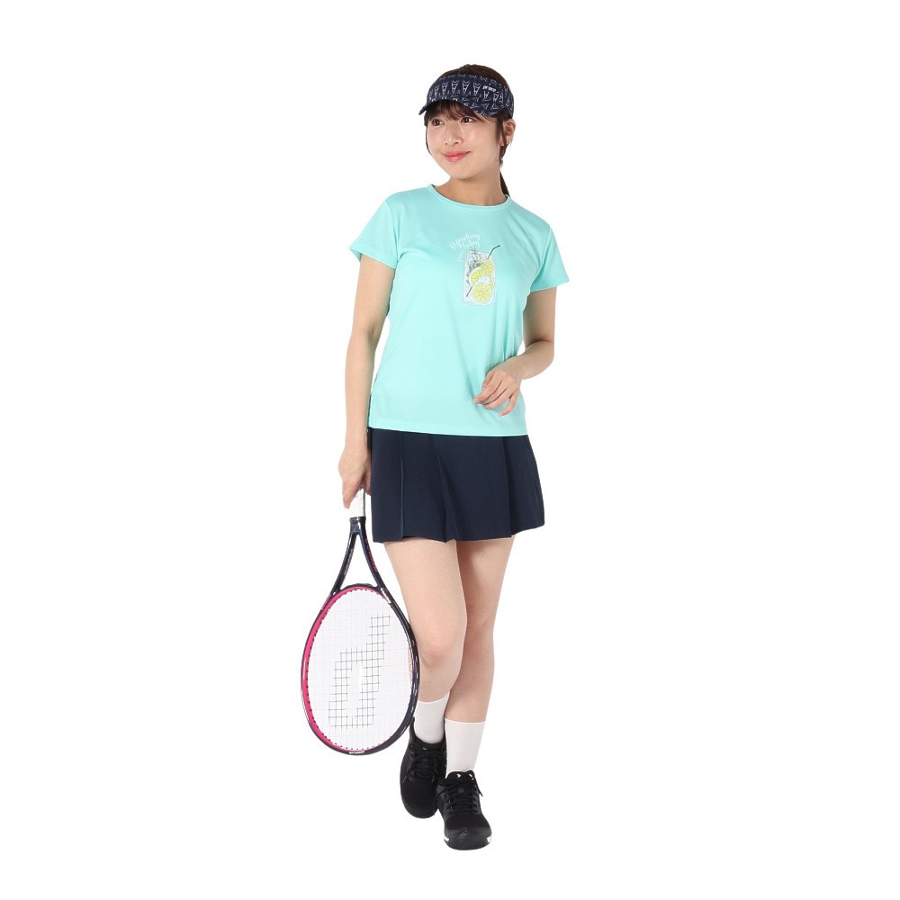 プリンス（PRINCE）（レディース）【新商品】テニスウェア レディース ストレッチスキュロット 吸水速乾・UPF50+・バド WS5306 127 NVY
