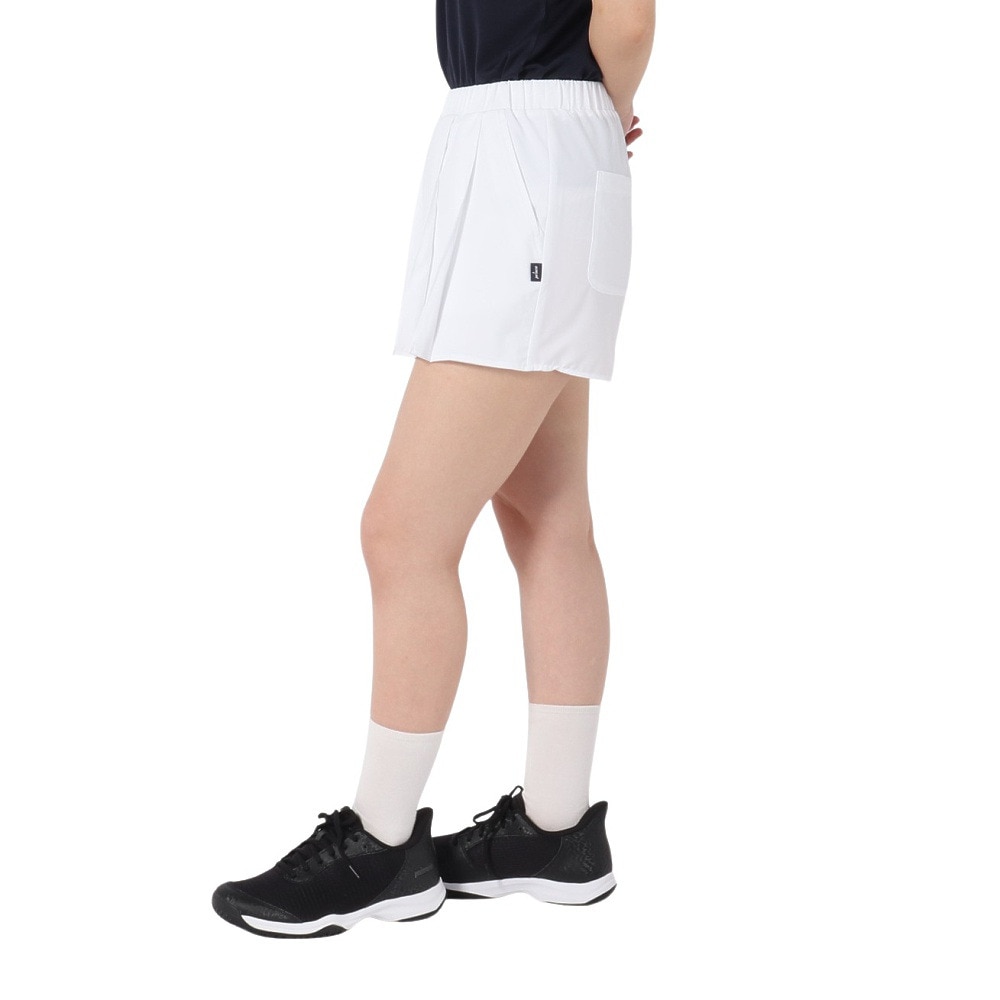 プリンス（PRINCE）（レディース）【新商品】テニスウェア レディース ストレッチスキュロット 吸水速乾・UPF50+・バド WS5306 146 WHT