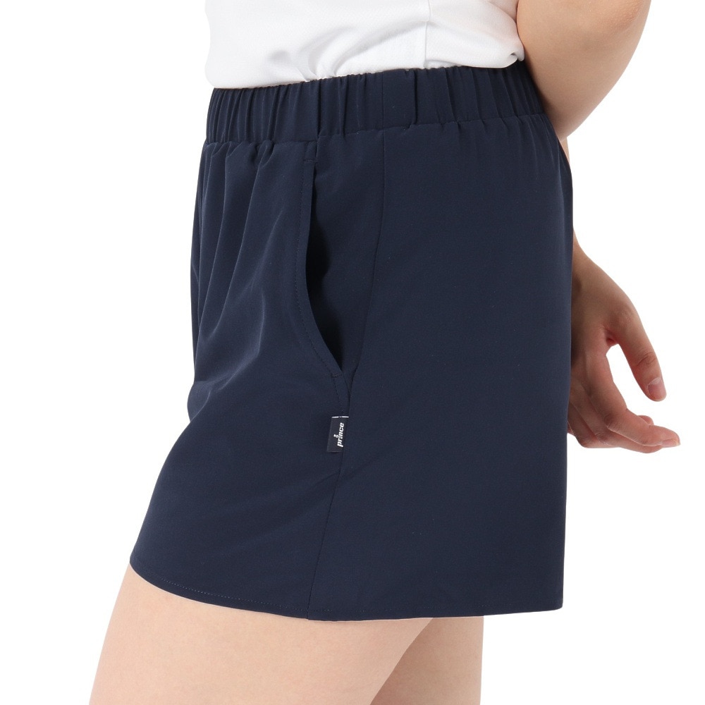 プリンス（PRINCE）（レディース）【新商品】テニスウェア レディース ストレッチキュロット 吸水速乾・UPF50+ WS5307 127 NVY