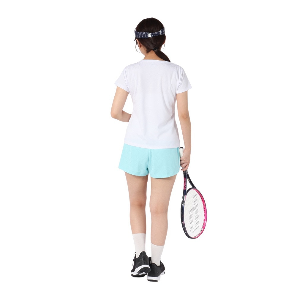 プリンス（PRINCE）（レディース）【新商品】テニスウェア レディース キュロット 吸水速乾・UPF50+・制電・バド WS5317 117 SKL