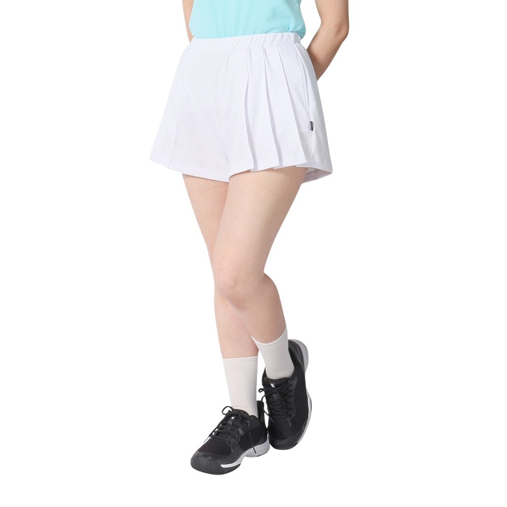 プリンス（PRINCE）（レディース）【新商品】テニスウェア レディース キュロット 吸水速乾・UPF50+・制電・バド WS5317 146 WHT