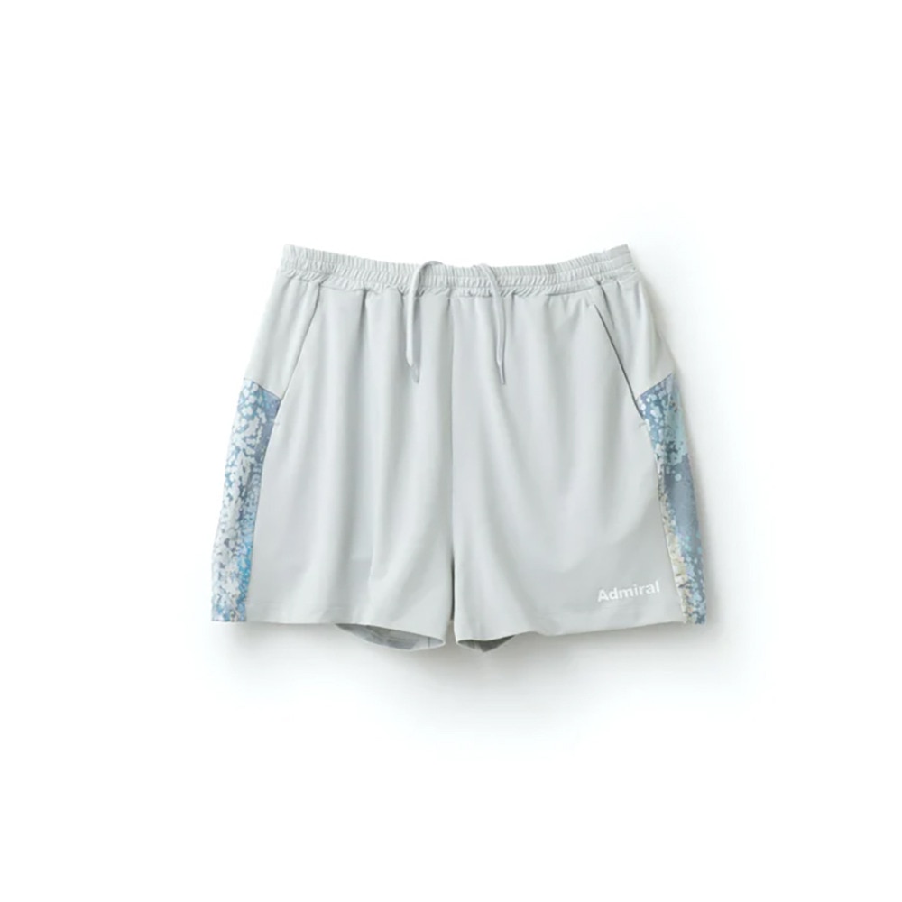 アドミラル ゴルフ（Admiral GOLF）（レディース）テニスウェア サイドライングラフィックショーツ ATLA506-GRY