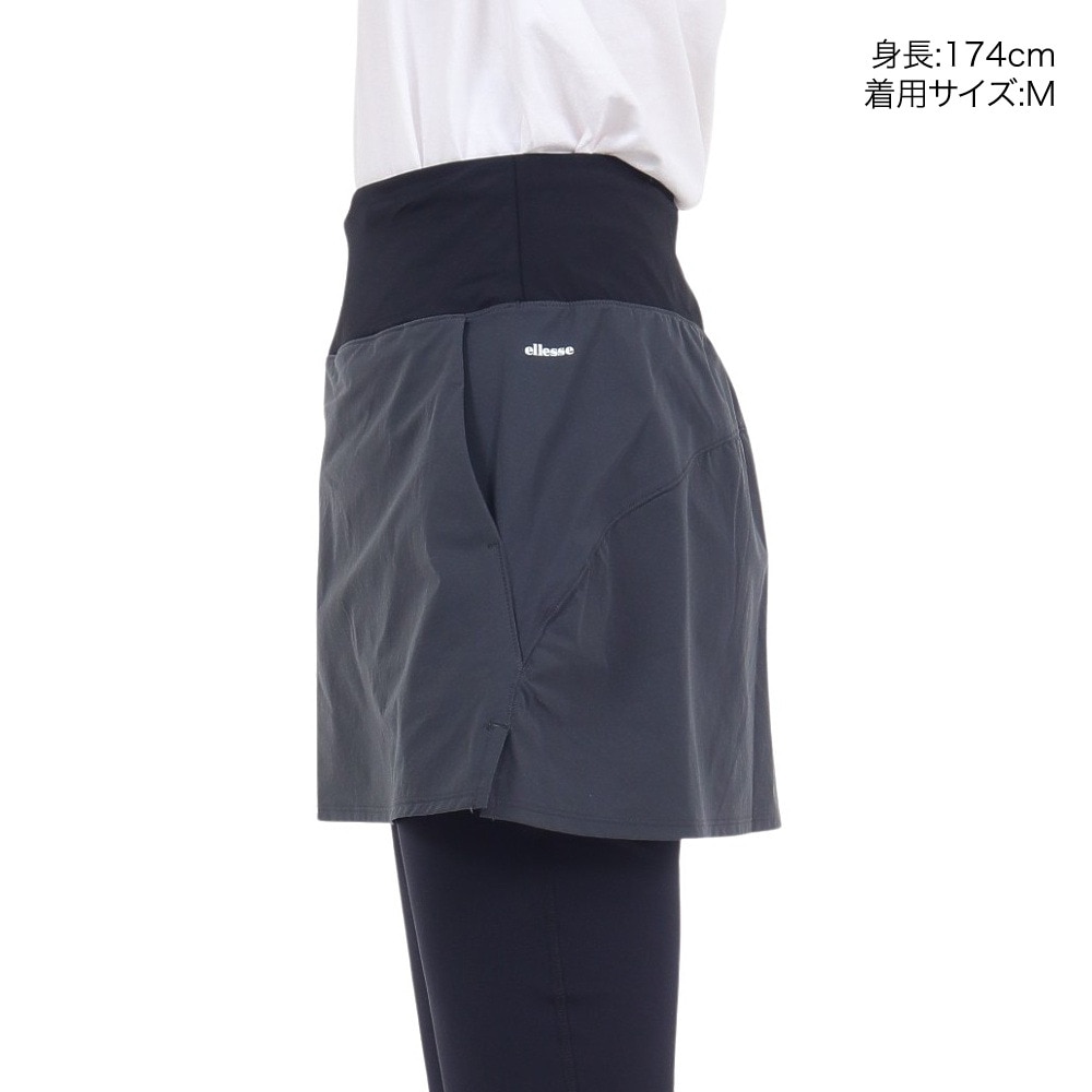 エレッセ（ELLESSE）（レディース）テニスウェア レディース ストレッチウーブンスカート EW223107 2