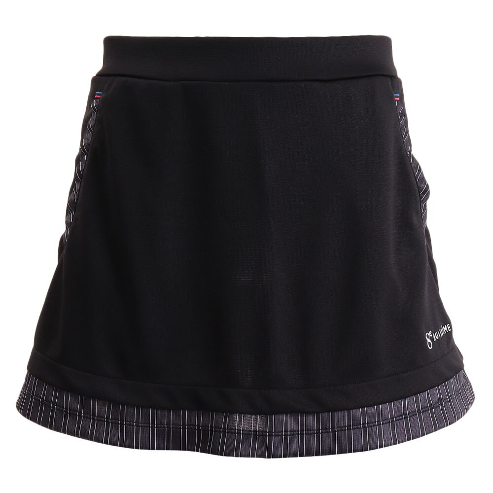  ストライプスカート HU19F13LS733156BLK 【吸汗速乾/UVカット】