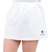 (レディース)テニスウェア レディース スコート 吸汗速乾 UPF50+ 紫外線カット QTWSJE90 WHT