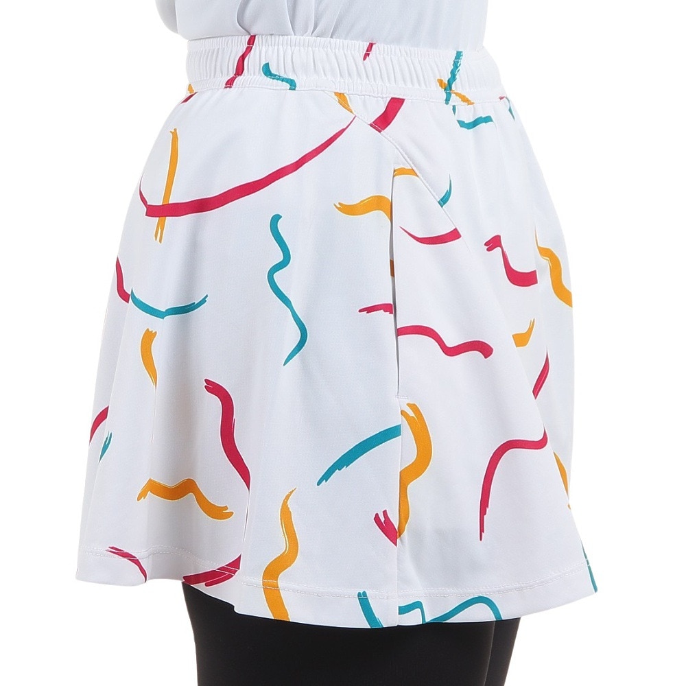 ルコックスポルティフ（lecoqsportif）（レディース）テニスウェア グラフィックゲームスコート QTWWJE01 WH UVカット