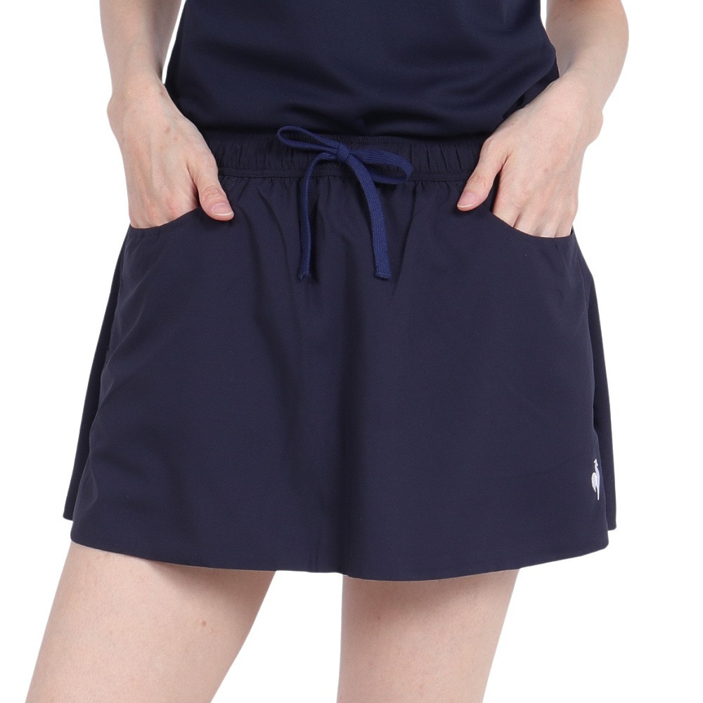ルコックスポルティフ（lecoqsportif）（レディース）テニスウェア レディース リバーシブル2WAYグラフィックスコート QTWWJE03 NV 速乾