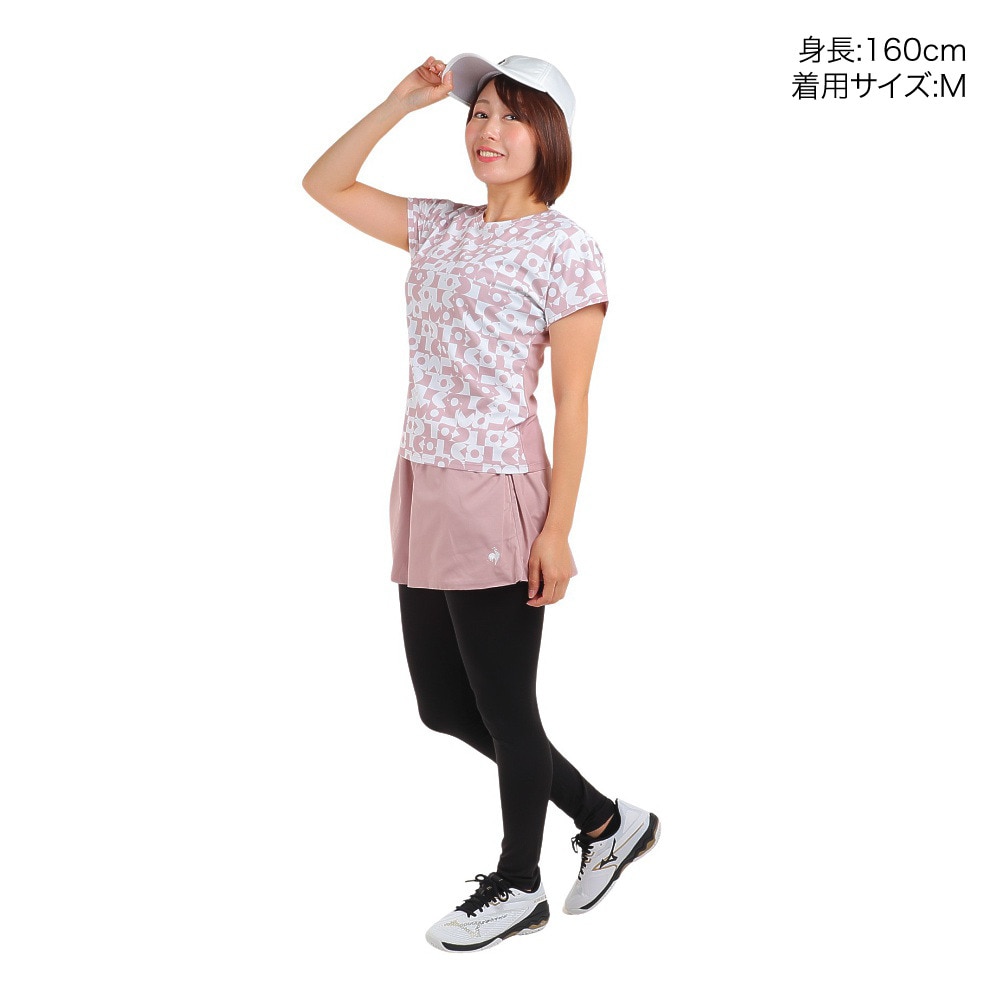 ルコックスポルティフ（lecoqsportif）（レディース）テニスウェア レディース リバーシブル2WAYグラフィックスコート QTWWJE03 PK 速乾