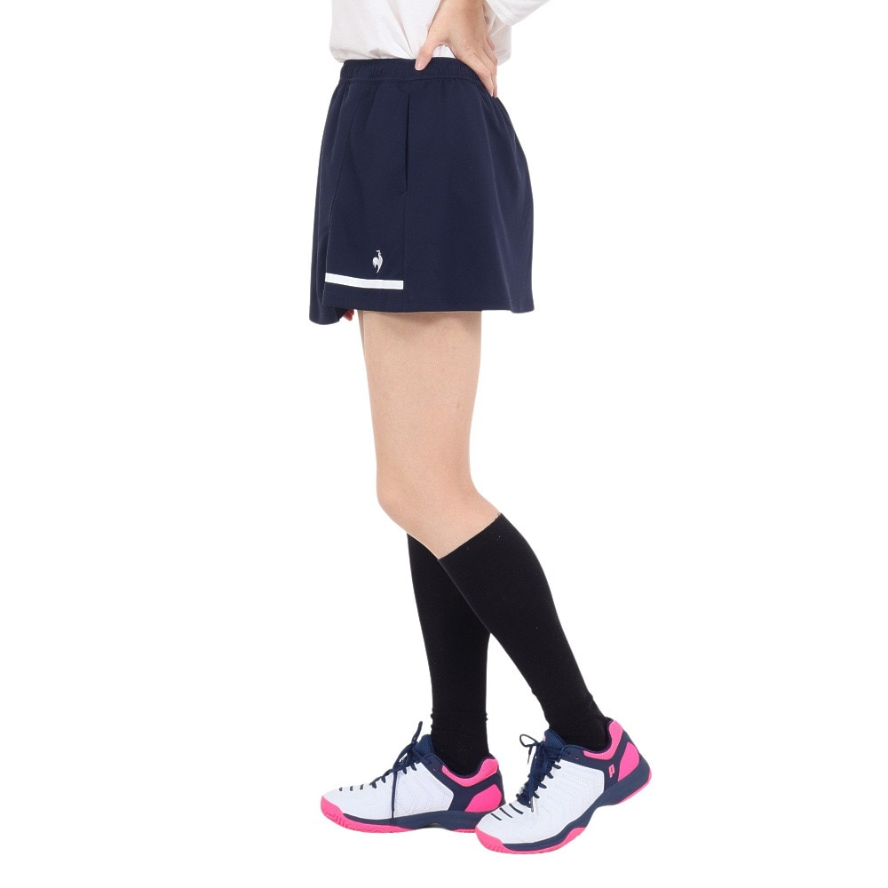 ルコックスポルティフ（lecoqsportif）（レディース）テニスウェア レディース ゲームスコート QTWWJE05 NV UVカット