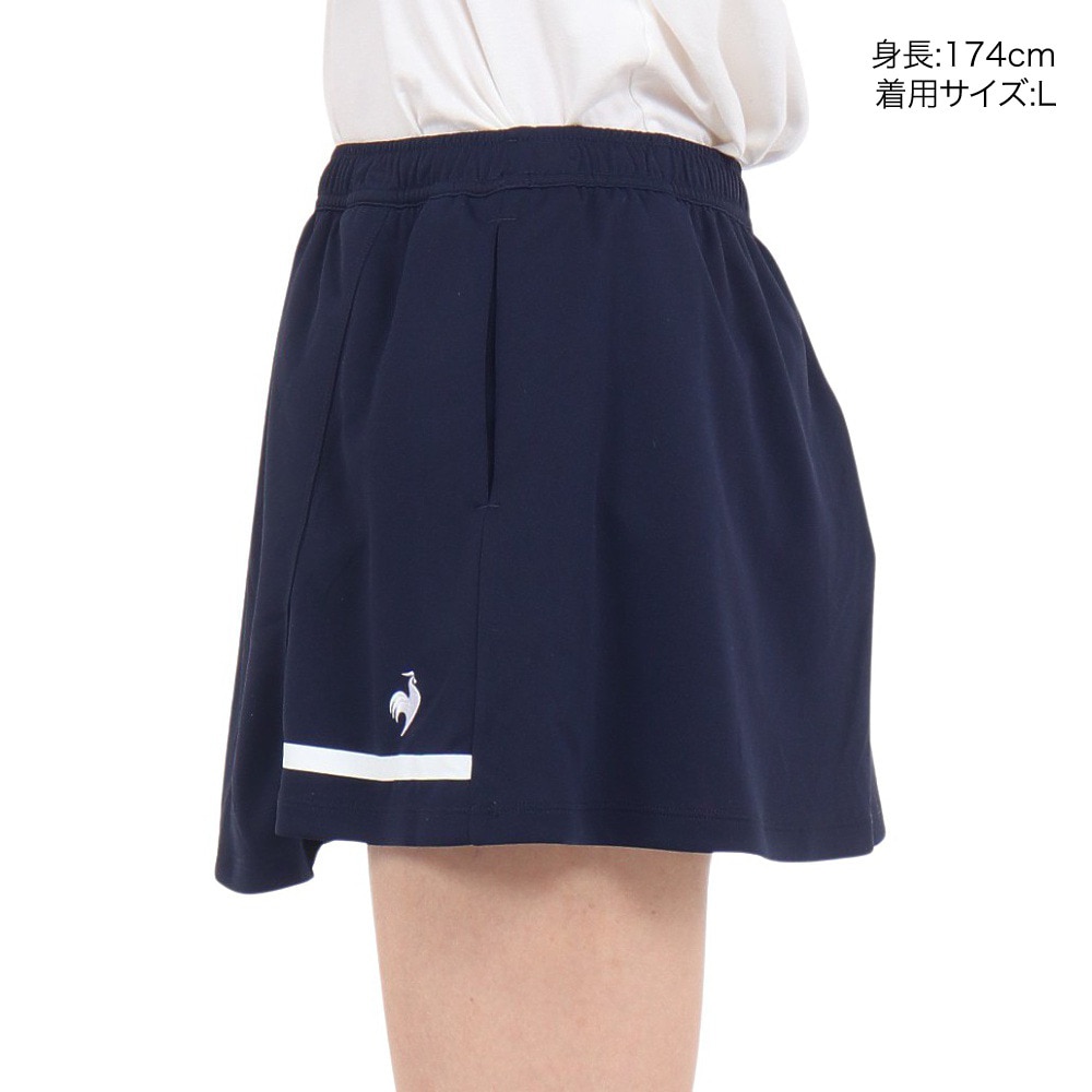 ルコックスポルティフ（lecoqsportif）（レディース）テニスウェア レディース ゲームスコート QTWWJE05 NV UVカット