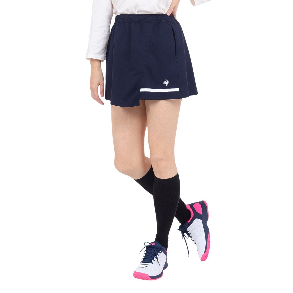 ルコックスポルティフ（lecoqsportif）（レディース）テニスウェア レディース ゲームスコート QTWWJE05 NV UVカット