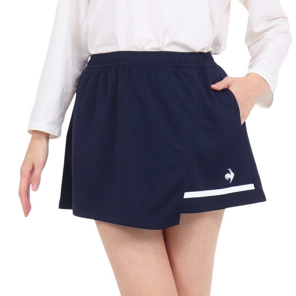 ルコックスポルティフ（lecoqsportif）（レディース）テニスウェア レディース ゲームスコート QTWWJE05 NV UVカット