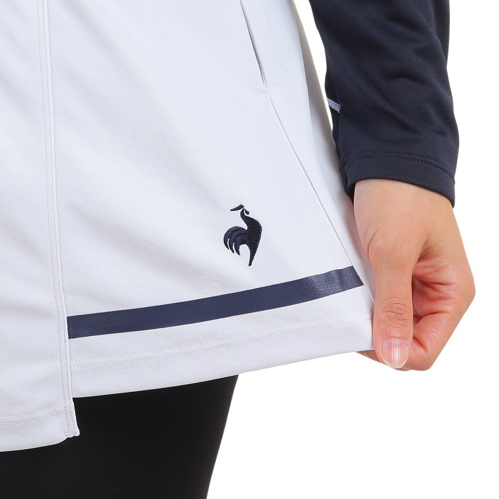 ルコックスポルティフ（lecoqsportif）（レディース）テニスウェア レディース ゲームスコート QTWWJE05 WH UVカット