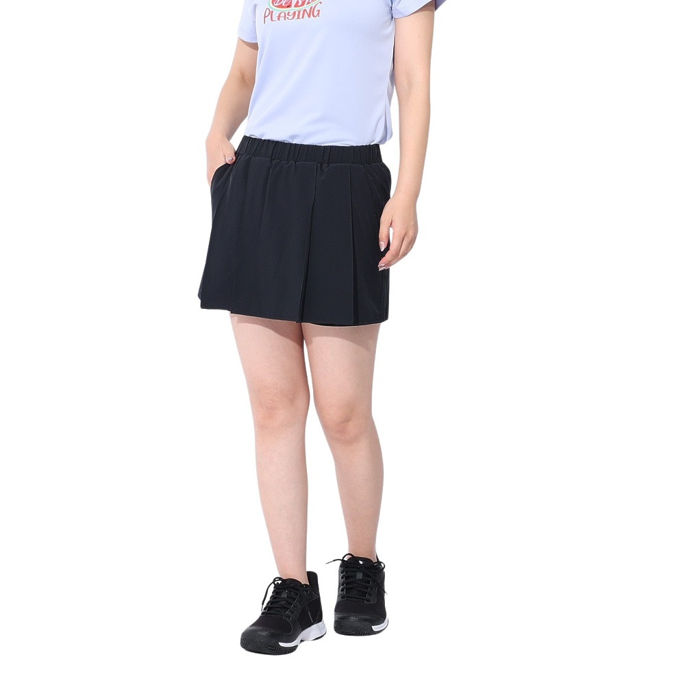 プリンス（PRINCE）（レディース）テニスウェア ストレッチスキュロット WF4328 165 BLK