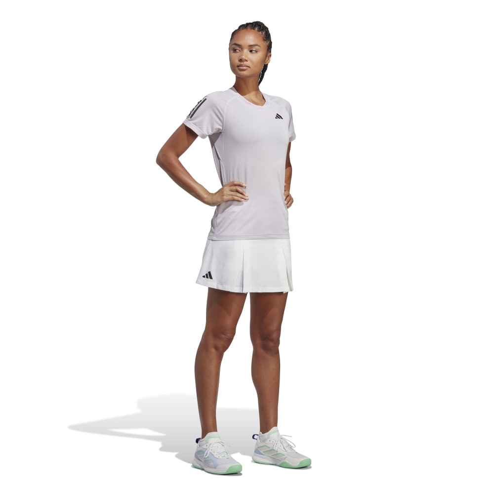 アディダス（adidas）（レディース）テニスウェア レディース クラブ ひだ入りスカート NEH15-HT7184