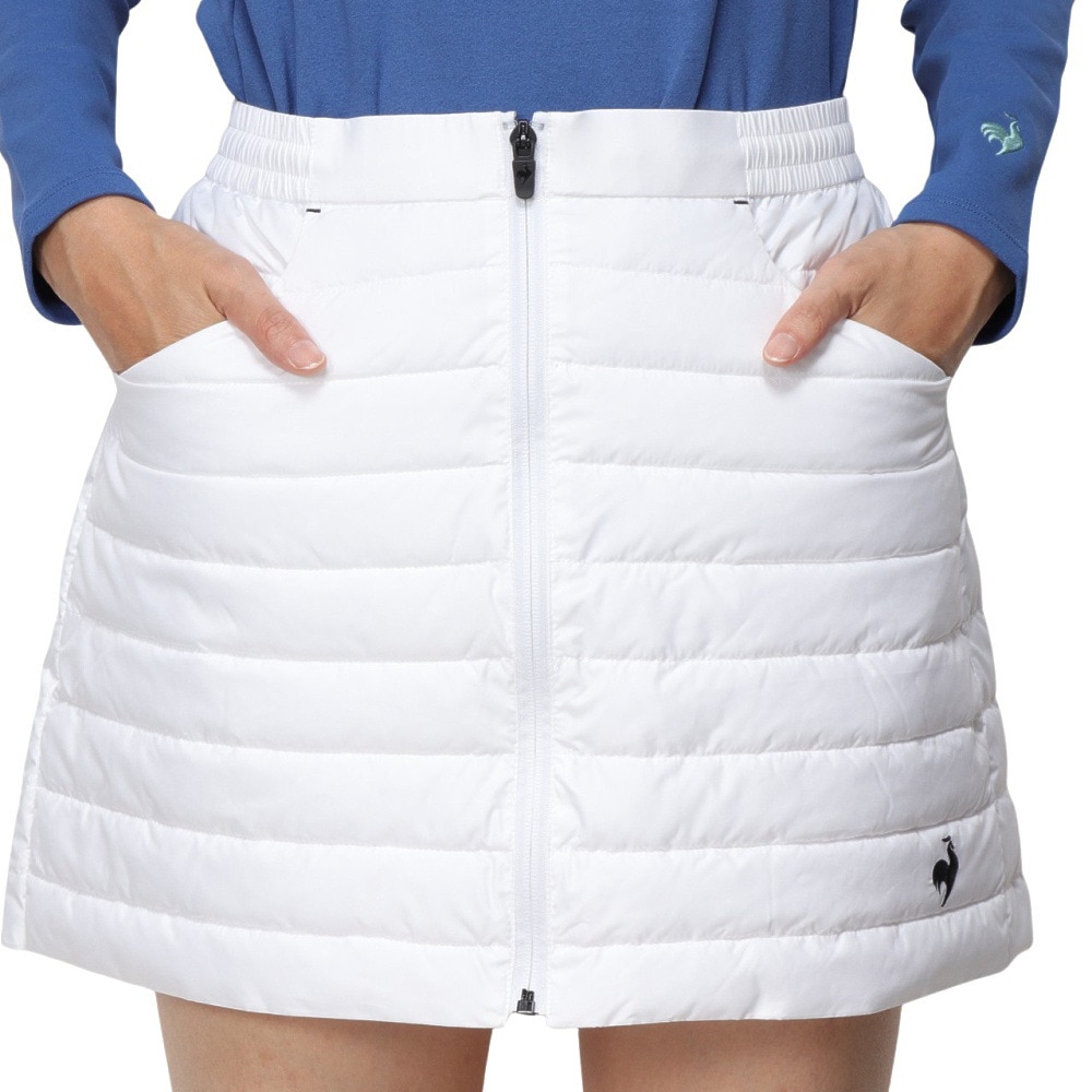 ルコックスポルティフ（lecoqsportif）（レディース）テニスウェア パディングスコート QTWWJE07 WH