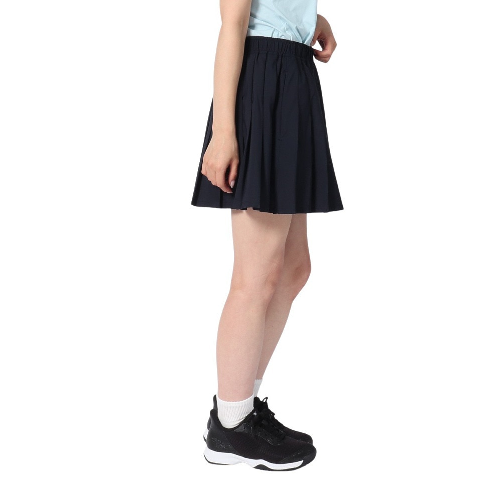 ルコックスポルティフ（lecoqsportif）（レディース）テニスウェア プリーツゲームスコート LN5SSK51L NV00