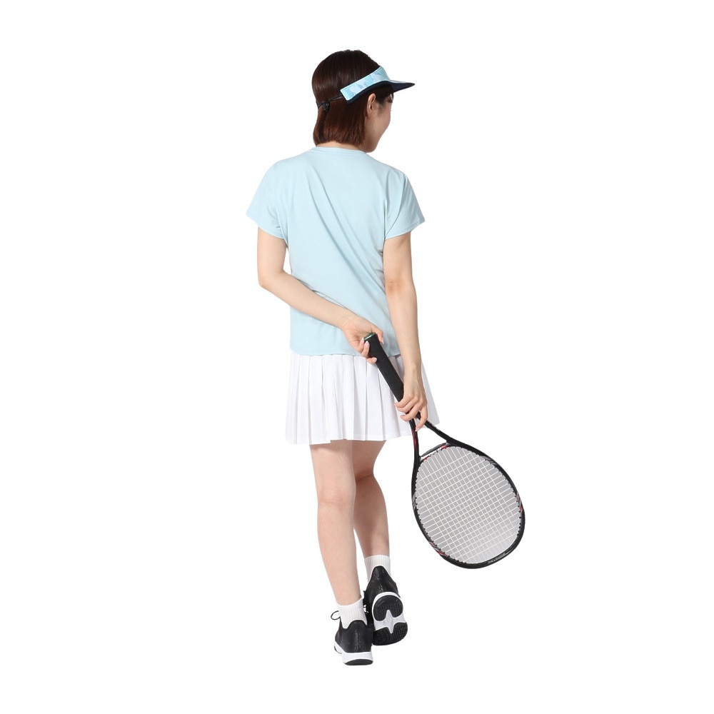 ルコックスポルティフ（lecoqsportif）（レディース）テニスウェア プリーツゲームスコート LN5SSK51L WH00