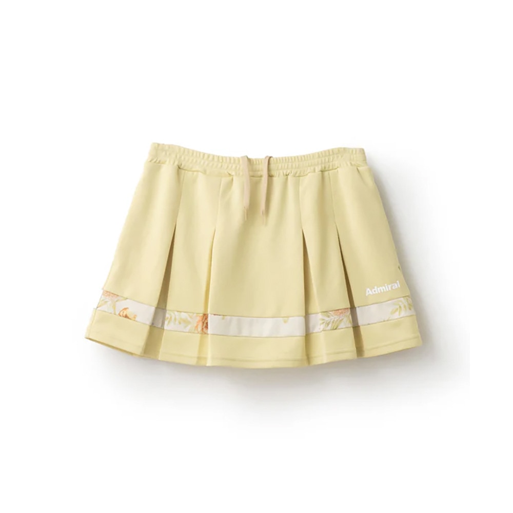 アドミラル ゴルフ（Admiral GOLF）（レディース）テニスウェア フラワーラインプリーツスコート ATLA516-YEL