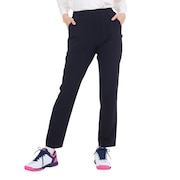 (レディース)テニスウェア レディース ストレッチロングパンツ WA1308 165 BLK 吸汗速乾 UVケア