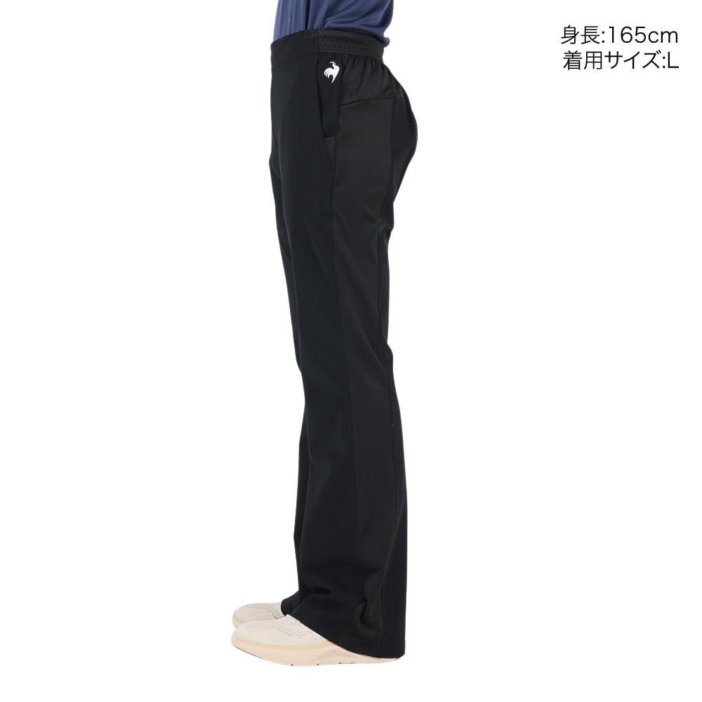 ルコックスポルティフ（lecoqsportif）（レディース）テニスウェア レディース パンツ ADVANTAGE PANTS COOL FLARE 吸汗速乾 QTWVJD30 BK 冷感