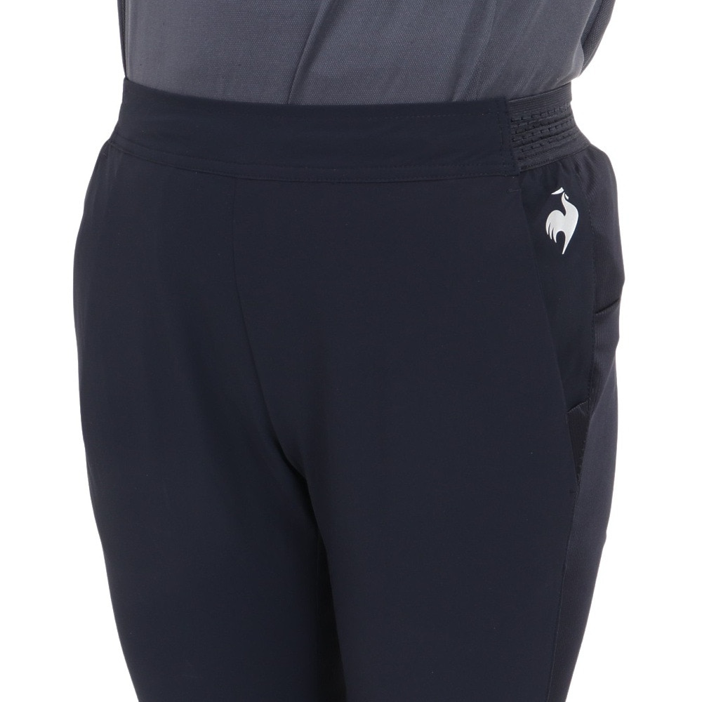 ルコックスポルティフ（lecoqsportif）（レディース）テニスウェア レディース パンツ ADVANTAGE PANTS COOL FLARE 吸汗速乾 QTWVJD30 NV 冷感