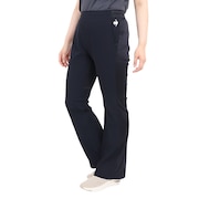 ルコックスポルティフ（lecoqsportif）（レディース）テニスウェア レディース パンツ ADVANTAGE PANTS COOL FLARE 吸汗速乾 QTWVJD30 NV 冷感