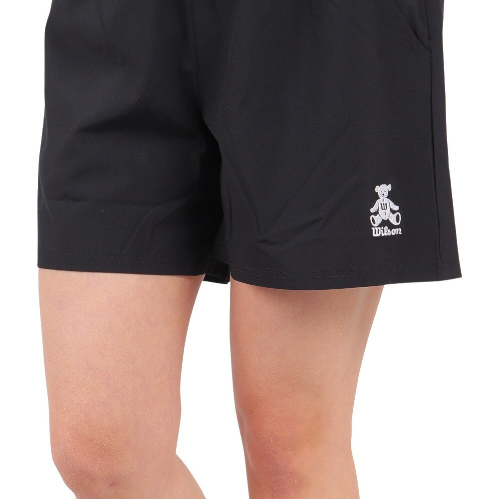 ウイルソン（WILLSON）（レディース）テニスウェア レディース 4WAY ショートパンツ 412274A-BK
