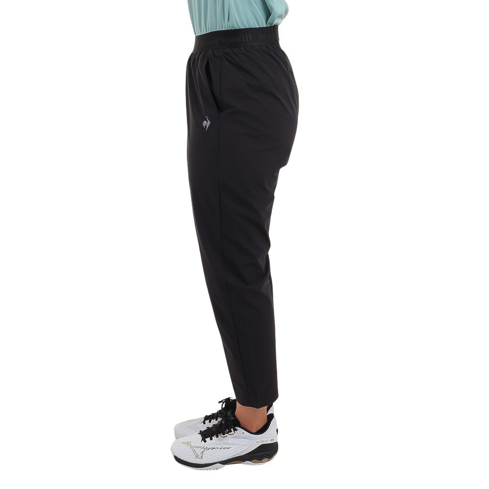ルコックスポルティフ（lecoqsportif）（レディース）テニスウェア レディース クロップドパンツ QMWWJD31 BK