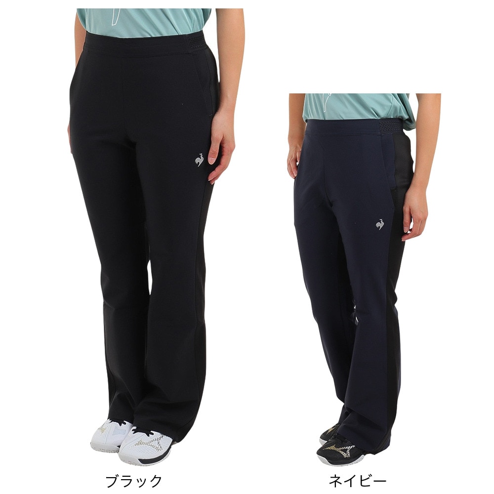 ルコックスポルティフ（lecoqsportif）（レディース）テニスウェア レディース アドバンテージパンツ WARM QTWWJD30 BK