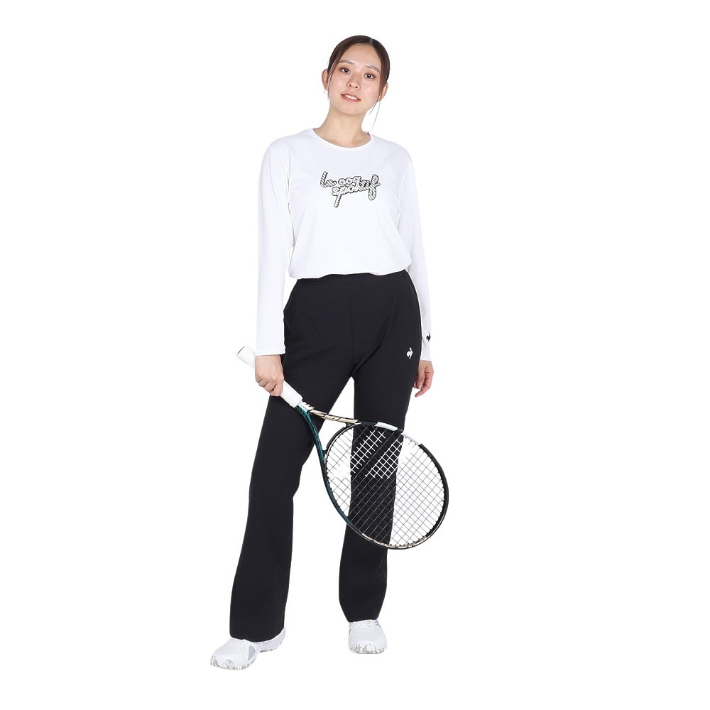 ルコックスポルティフ（lecoqsportif）（レディース）テニスウェア アドバンテージパンツ 2 LN4FLP50L BK00