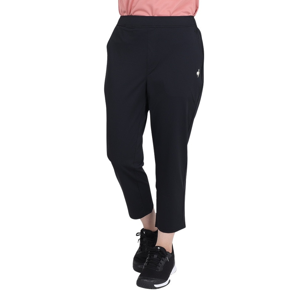 ルコックスポルティフ（lecoqsportif）（レディース）テニスウェア レディース クロップドパンツ LT4FHP40L BK00