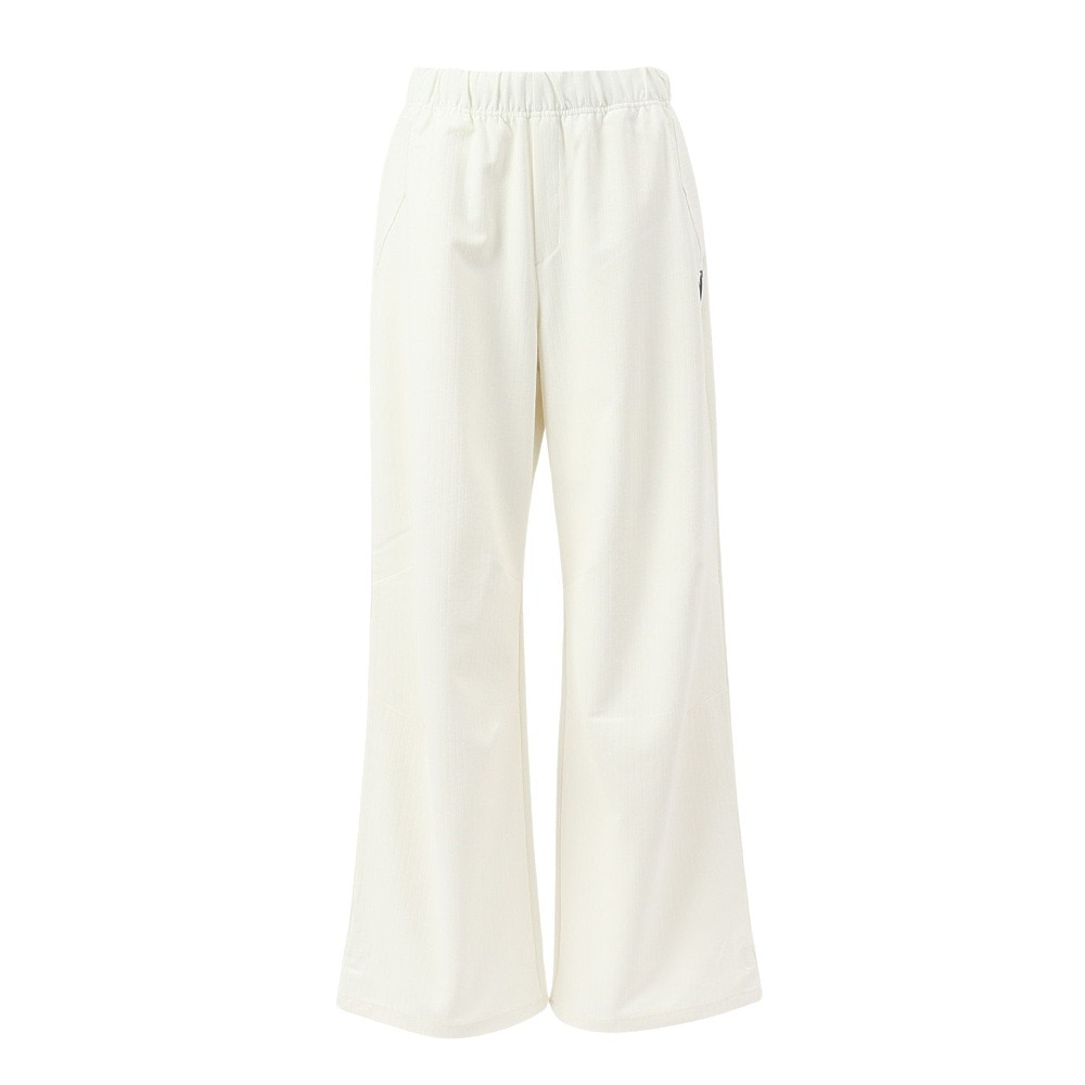 ルコックスポルティフ（lecoqsportif）（レディース）テニスウェア LCSプリューム リブクロスパンツ LT4FPZ22L WH01