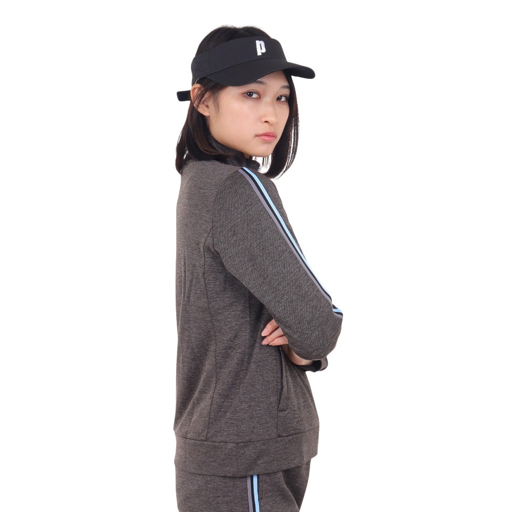 プリンス（PRINCE）（レディース）テニスウェア レディース ジャケット WF3661 165 BLK