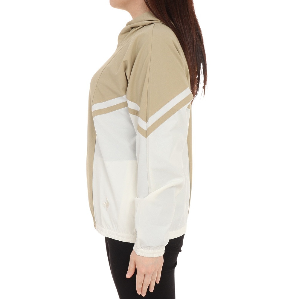 ルコックスポルティフ（lecoqsportif）（レディース）テニスウェア レディース ナイロンアノラックパーカー QMWVJF22 BG