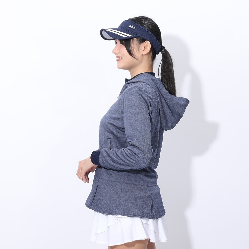 プリンス（PRINCE）（レディース）テニスウェア ジャケット WF4660 127 NVY