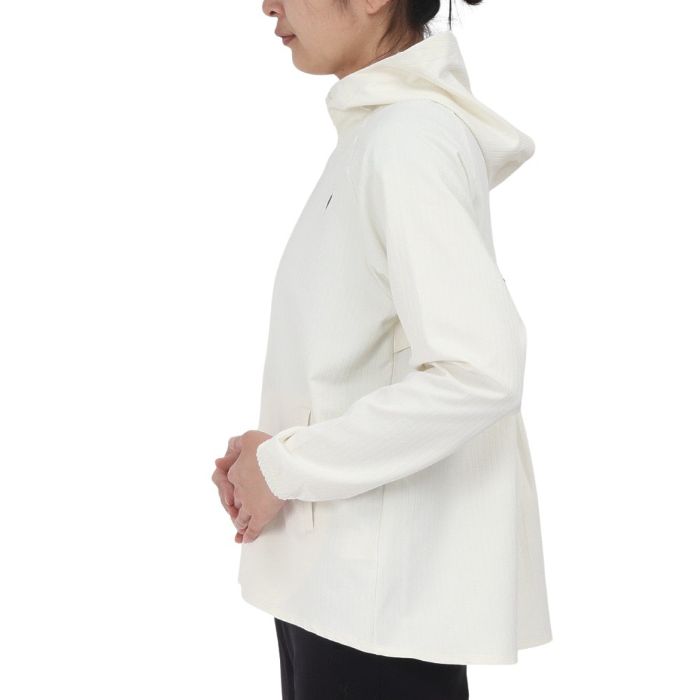 ルコックスポルティフ（lecoqsportif）（レディース）テニスウェア LCSプリュームリブクロス ジャケット LT4FJK22L WH01