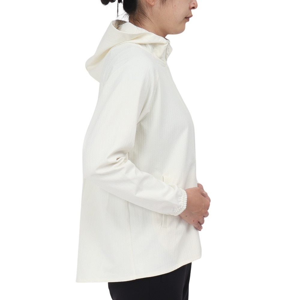 ルコックスポルティフ（lecoqsportif）（レディース）テニスウェア LCSプリュームリブクロス ジャケット LT4FJK22L WH01