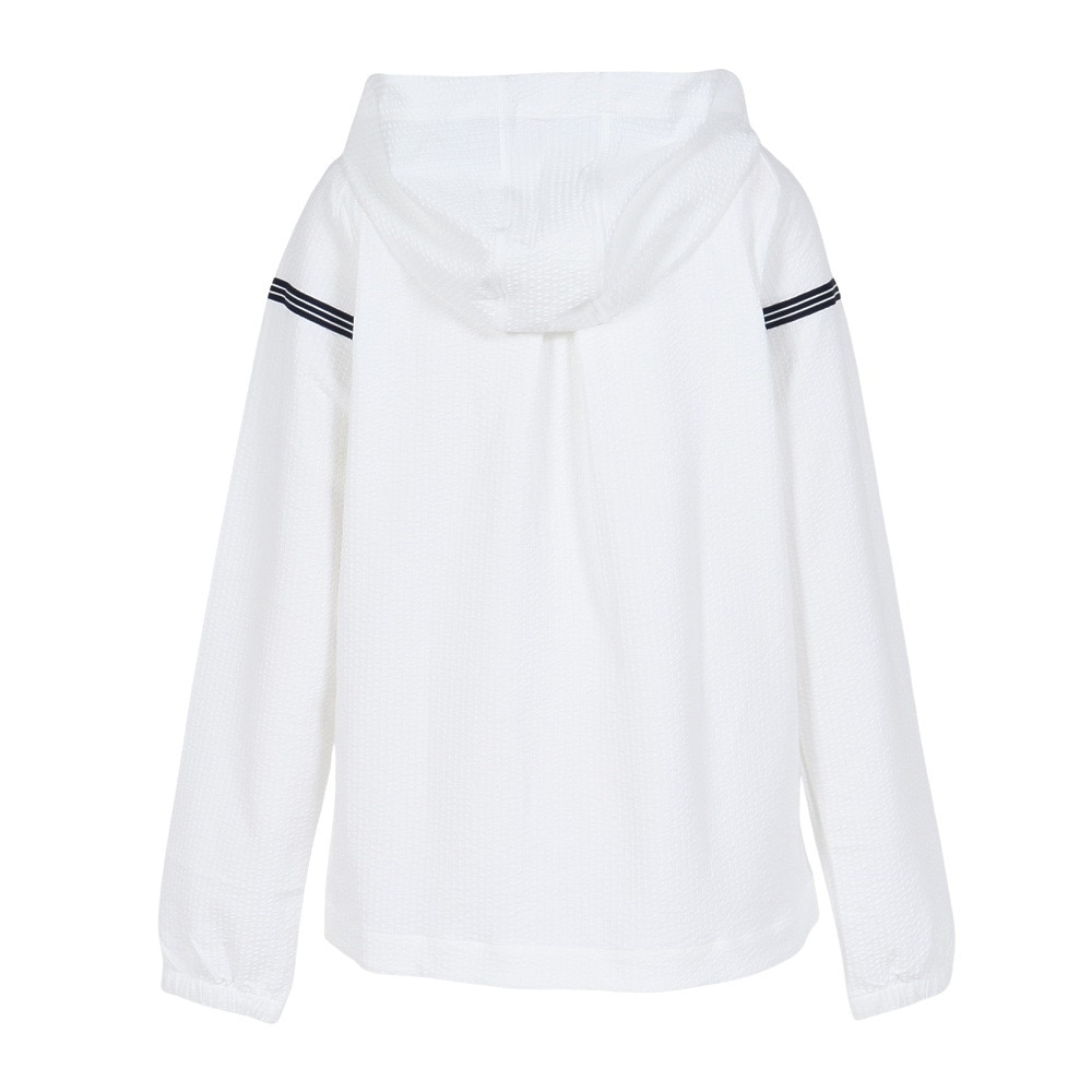 ルコックスポルティフ（lecoqsportif）（レディース）テニスウェア フルジップフーディージャケット LN5FJK20L WH00