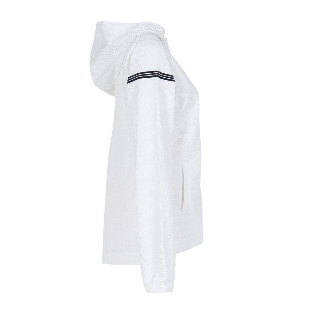 ルコックスポルティフ（lecoqsportif）（レディース）テニスウェア フルジップフーディージャケット LN5FJK20L WH00