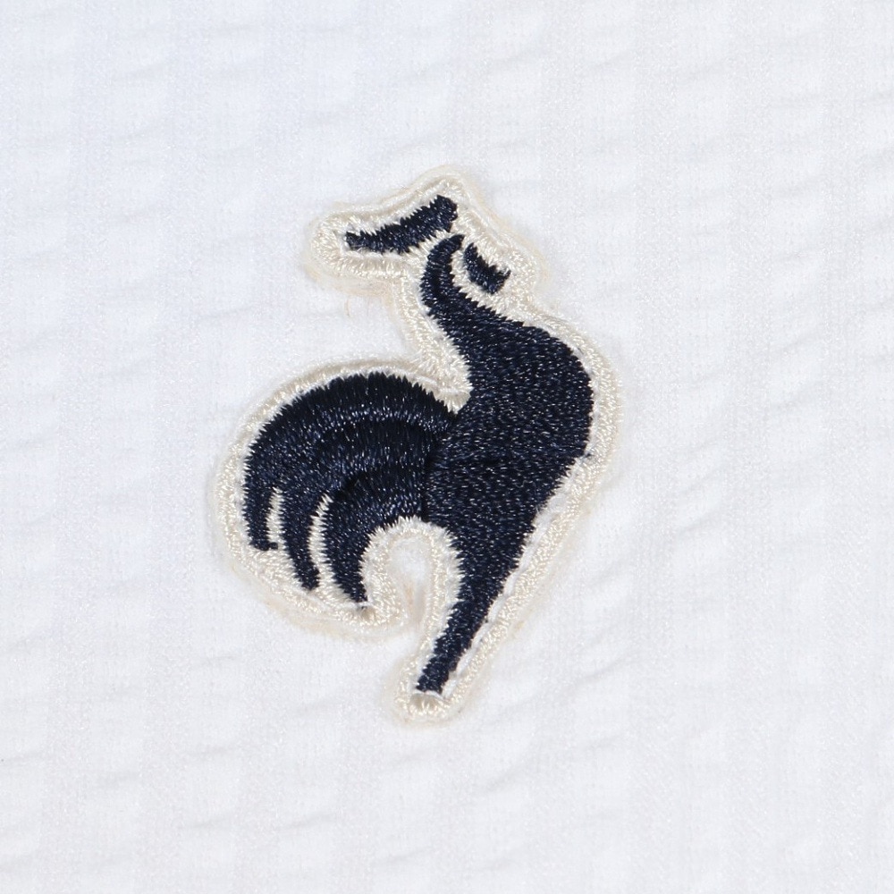 ルコックスポルティフ（lecoqsportif）（レディース）テニスウェア フルジップフーディージャケット LN5FJK20L WH00