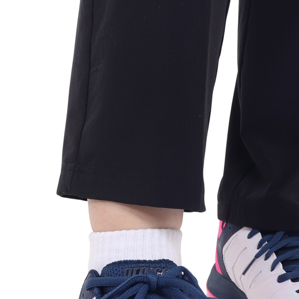 プリンス（PRINCE）（レディース）テニスウェア ストレッチロングパンツ WA3326 165 BLK 速乾
