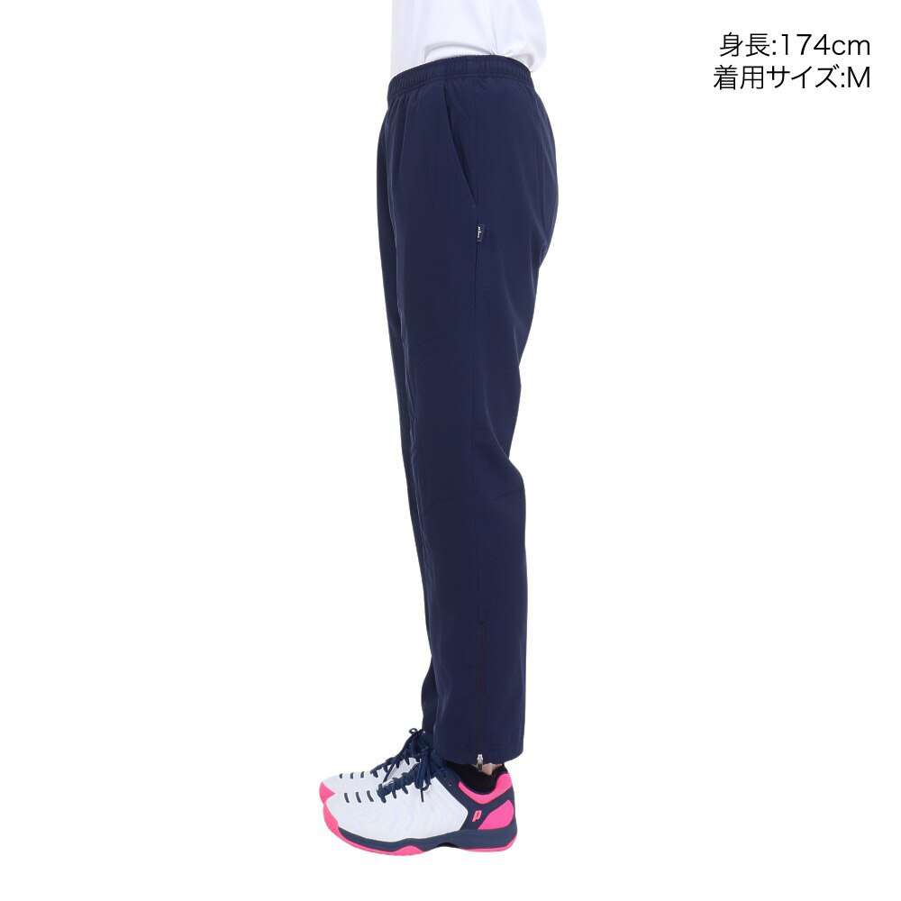 プリンス（PRINCE）（レディース）テニスウェア レディース 蓄熱ウィンドパンツ WF3665 127 NVY