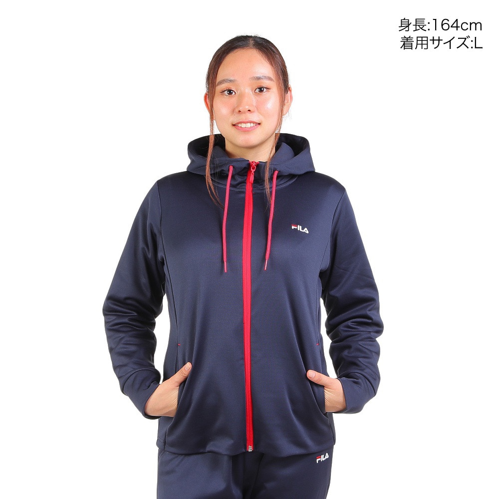 フィラ（FILA）（レディース）テニスウェア レディース フルジップパーカー FL6750-20