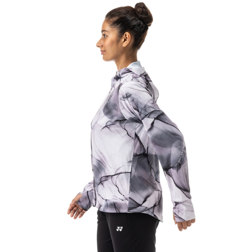ヨネックス（YONEX）（レディース）テニスウェア ニット ウォームアップパーカー 57086-007